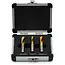 GEKO Spotlasboor Set - HSSCo - 3-delig - 6,5mm, 8mm, 10mm