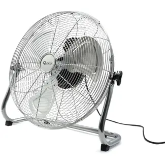 GEKO Vloerventilator - Hoge Snelheid - 50 cm - INOX - Verstelbare Kanteling