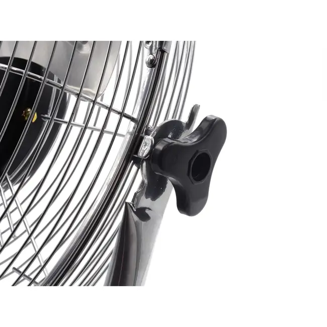 GEKO Vloerventilator - Hoge Snelheid - 50 cm - INOX - Verstelbare Kanteling