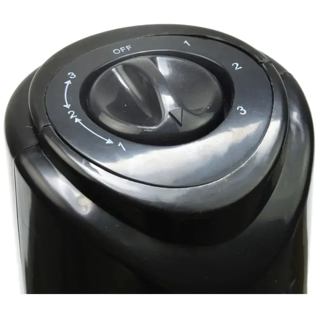 GEKO Kolomventilator - Oscillerend - 3 Snelheden - 45W - Zwart - 81 cm Hoog