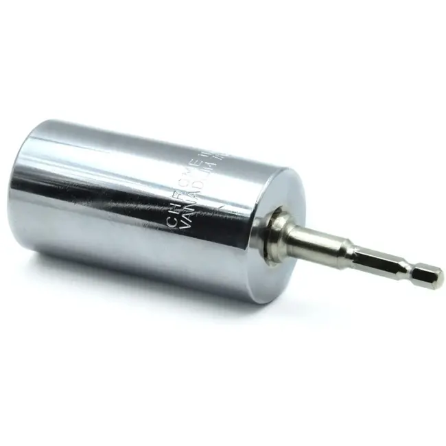 GEKO Universele dopsleuteladapter - 7-19 mm - CrV staal - Inclusief booradapter