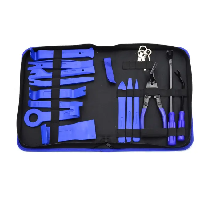 GEKO Multifunctionele set - Clip- en radiotrekkers - 20 stuks - Nylon - Zonder scherpe randen