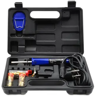 GEKO Soldeerboutset - 60W - 23 Soldeertips - Inclusief Standaard en Opbergkoffer
