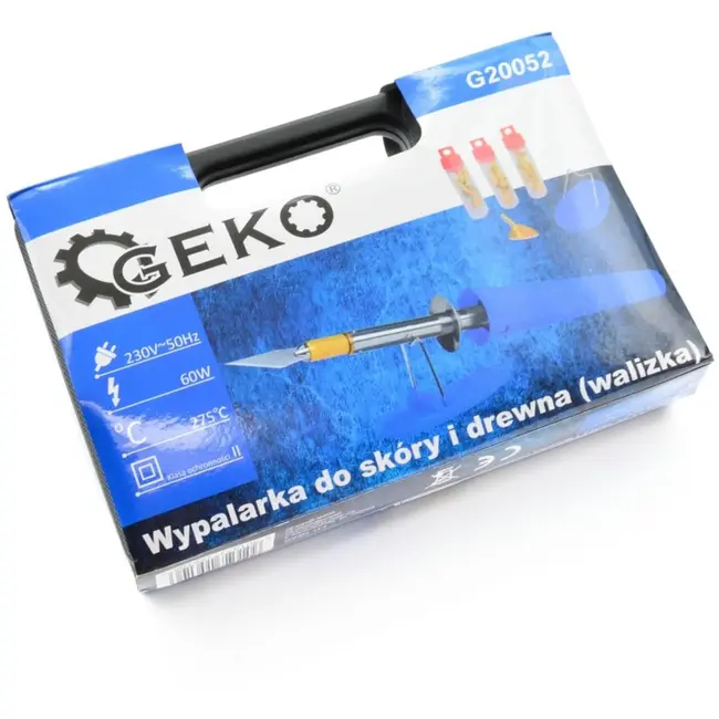 GEKO Soldeerboutset - 60W - 23 Soldeertips - Inclusief Standaard en Opbergkoffer