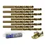 GEKO HSS metaalboor - Cobaltlegering - 9 mm - Hoge slijtvastheid - 10 stuks
