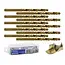 GEKO Metaalboor - HSS M35 - 6,5 mm - Hoge thermische weerstand - Precieze snede - 10 stuks