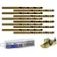 GEKO Metaalboor - HSS M35 - Cobaltlegering - 4 mm - Hoge thermische weerstand - 10 stuks