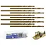 GEKO Metaalboor - HSS M35 Staal - 2 mm - Cobalt 5% - Hoge Warmtebestendigheid - 10 stuks