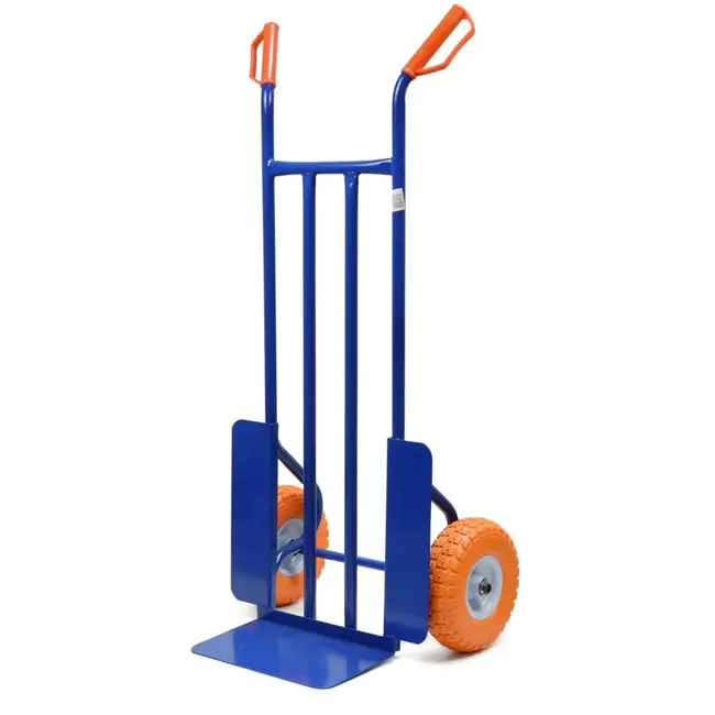 GEKO Transporttrolley - 200kg - Versterkt Frame - PU Wielen - Blauw