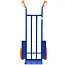 GEKO Transporttrolley - 200kg - Versterkt Frame - PU Wielen - Blauw