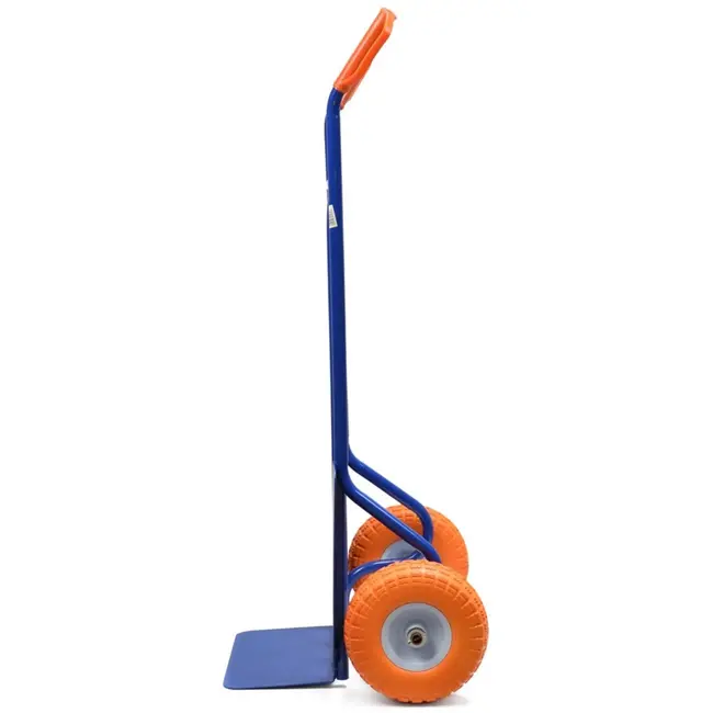 GEKO Transporttrolley - 200kg - Versterkt Frame - PU Wielen - Blauw