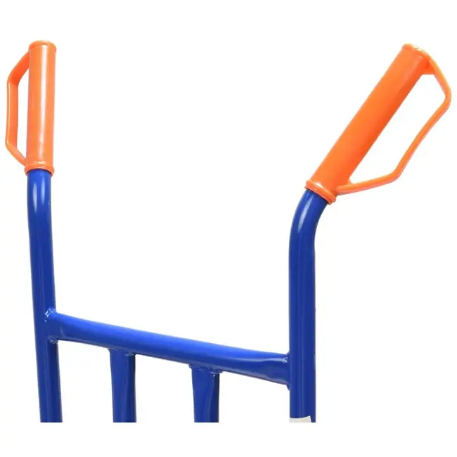 GEKO Transporttrolley - 200kg - Versterkt Frame - PU Wielen - Blauw