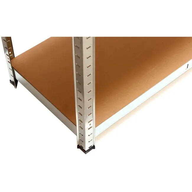 GEKO Galvaniseerde stellingkast - 175 kg draagkracht - Verstelbare planken - 180x90x40 cm