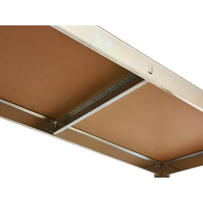 GEKO Galvaniseerde stellingkast - 175 kg draagkracht - Verstelbare planken - 180x90x40 cm