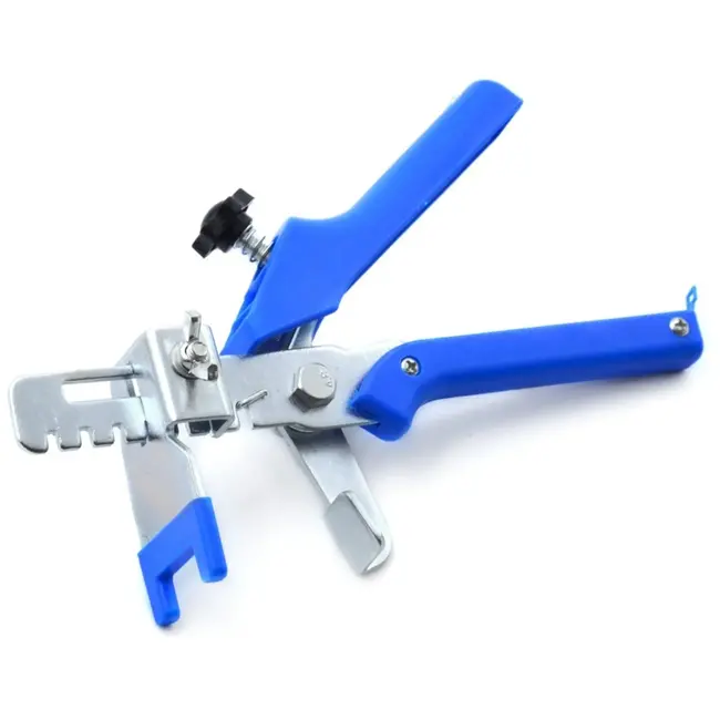 GEKO Tegel nivelleersysteem - Efficiënt en nauwkeurig - 300 clips, 100 wiggen, 1 tang - Geschikt voor 4-14 mm dikte