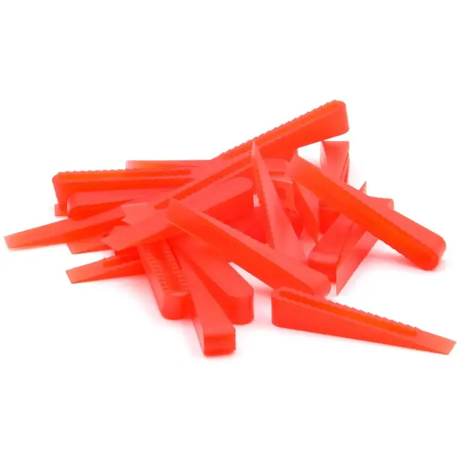 GEKO Tegel nivelleersysteem - Efficiënt en nauwkeurig - 300 clips, 100 wiggen, 1 tang - Geschikt voor 4-14 mm dikte