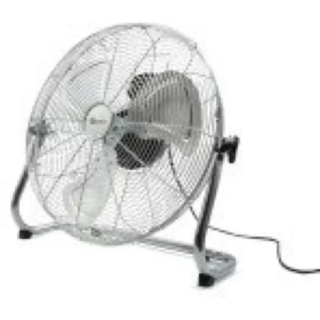 GEKO Vloerventilator - Hoge Snelheid - Verstelbare Kanteling - 40 cm - INOX