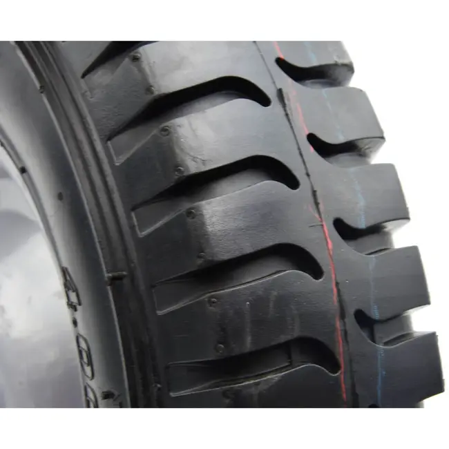 GEKO Rubberwiel voor kruiwagen - 180 kg draagkracht - 8-laags - 12 mm as - 405 mm diameter