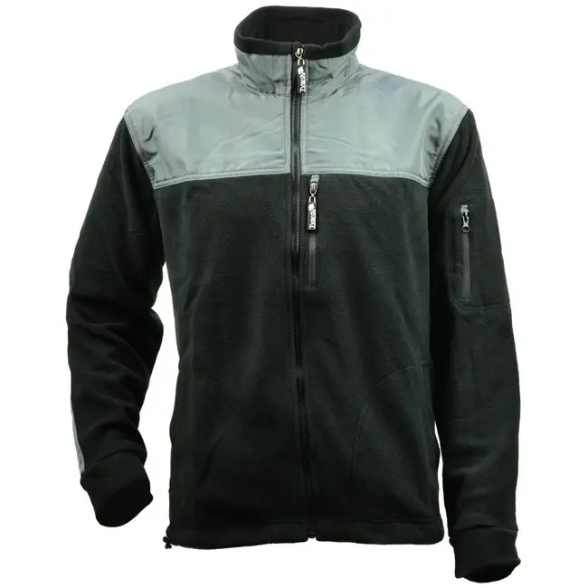 Tvardy Fleecejack - Army Stijl - XXL - Comfortabel & Warm