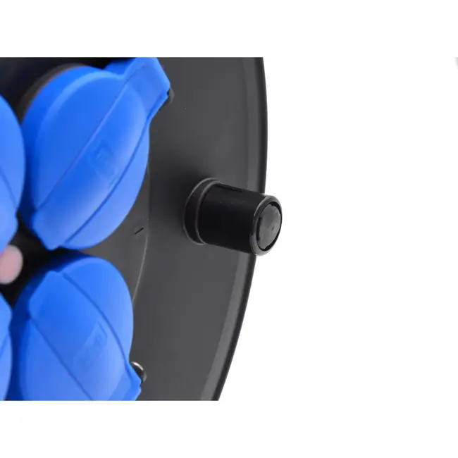 GEKO Elektrische kabelhaspel - 25m - IP44 - 4 stopcontacten - 3x1.5mm²