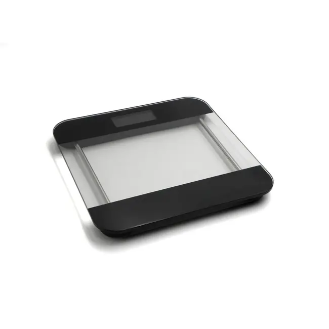 GEKO Glazen badkamerweegschaal - LCD - 180 kg - 28x28 cm - 6 mm glasdikte