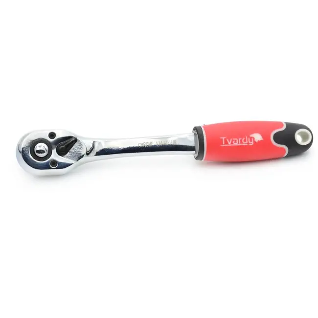 Tvardy Ratelsleutel - 3/8" - Quick Release - Ergonomisch - 72 Tanden