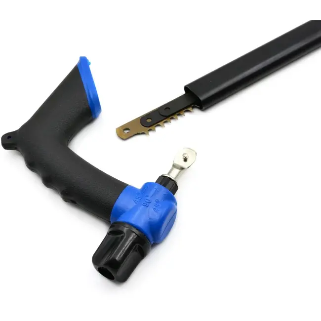 GEKO Metaalzaagbeugel - 300 mm - Rubberen antislipgreep - Inclusief 3 zaagbladen