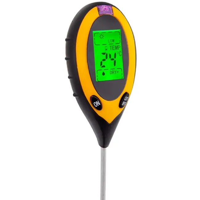 GEKO 4-in-1 meetinstrument - pH, licht, temperatuur, vochtigheid - binnen/buiten gebruik