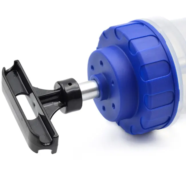 GEKO Oliezuiger - Handmatig - 1,5L Capaciteit - Geschikt voor Brandstofleidingen - Transparant Design