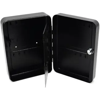 GEKO Metalen sleutelkast - 48 haken - Inclusief montagemateriaal - 250x180x75 mm