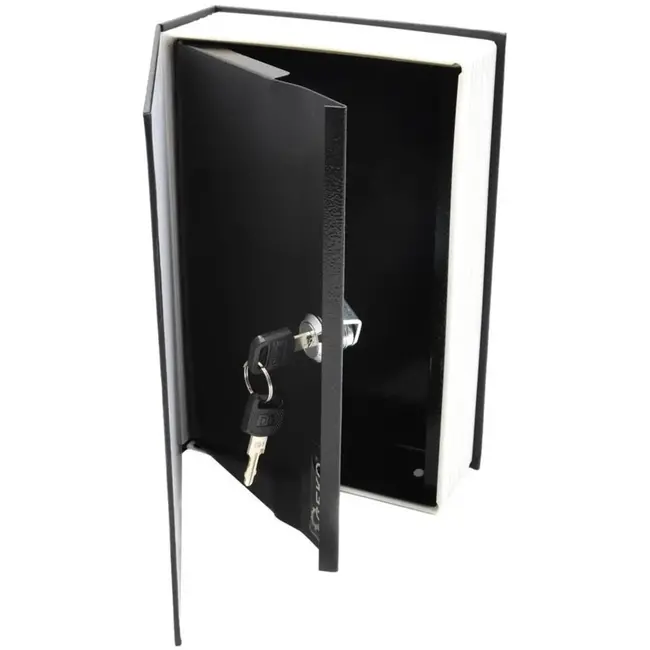 GEKO Boekvormige kluis - Metaal - Inclusief sleutels - 240x155x55 mm