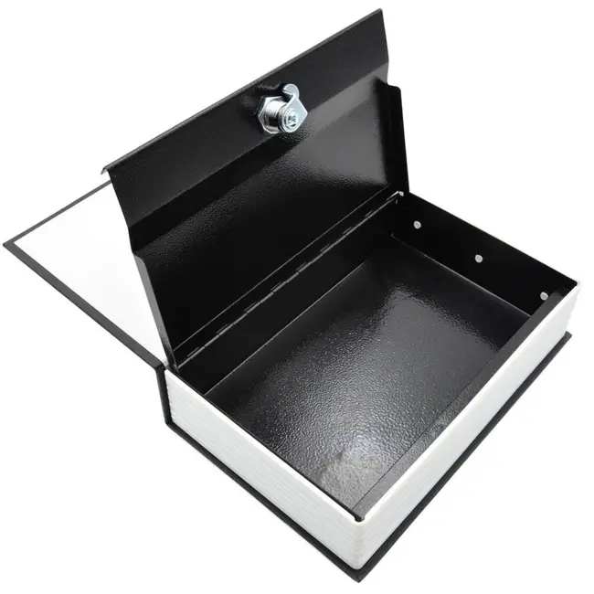 GEKO Boekvormige kluis - Metaal - Inclusief sleutels - 240x155x55 mm