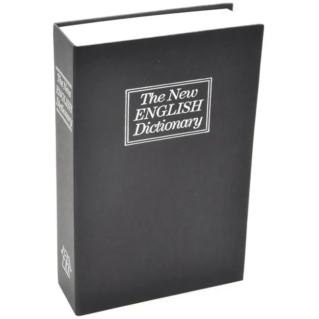 GEKO Boekvormige kluis - Metaal - Inclusief sleutels - 240x155x55 mm