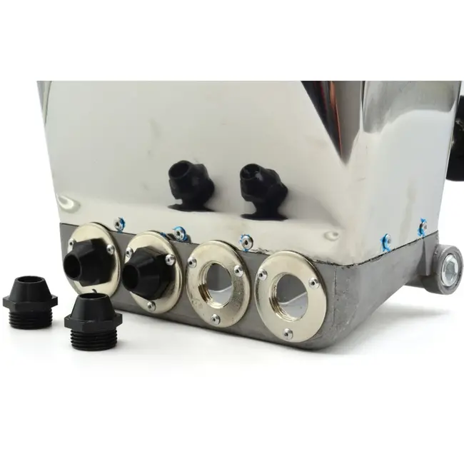 GEKO Pneumatische pleisterspuit - veelzijdig - roestvrij staal - aluminium - 4 extra nozzles