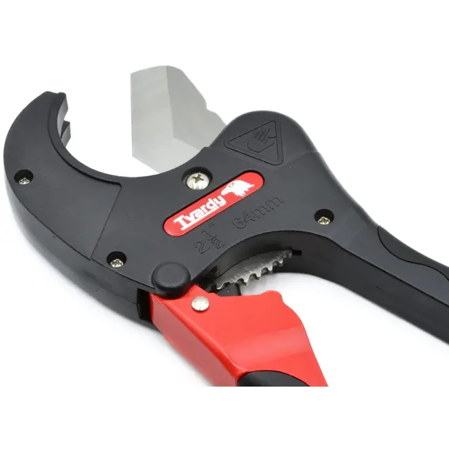 Tvardy Professionele pijpsnijder - roestvrijstalen mes - aluminium frame - 3-64 mm