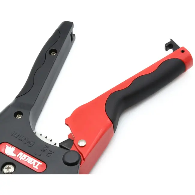 Tvardy Professionele pijpsnijder - roestvrijstalen mes - aluminium frame - 3-64 mm