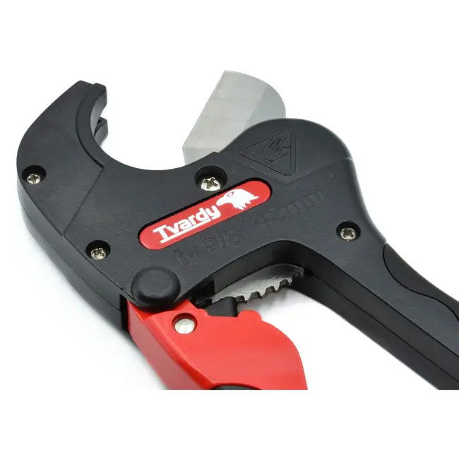 Tvardy Professionele pijpsnijder - roestvrijstalen mes - 3-42 mm - aluminium frame