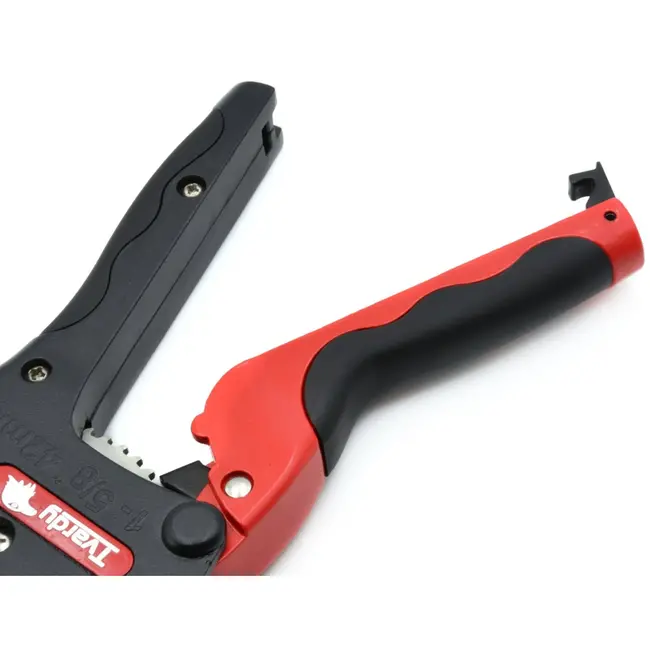 Tvardy Professionele pijpsnijder - roestvrijstalen mes - 3-42 mm - aluminium frame