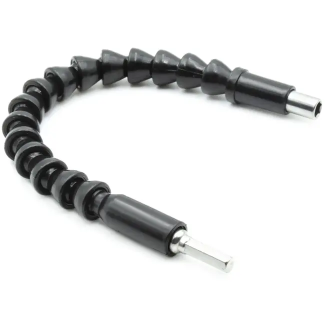 GEKO Flexibele verlengstang - Schroef- en boorbits - 300 mm lengte - Bereik moeilijk toegankelijke plekken