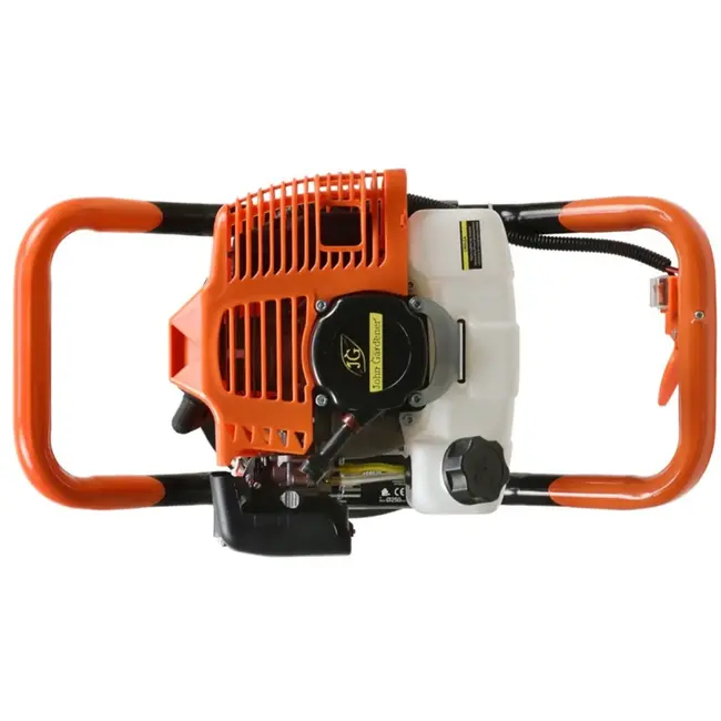 GEKO Aardboor set - Benzine aangedreven - 10/20/30 cm boren - 50 cm verlengstuk