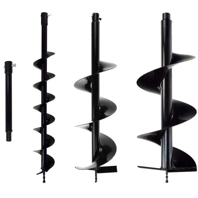 John Gardener Aardboor set - Benzine aangedreven - 10/20/30 cm boren - 50 cm verlengstuk