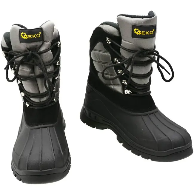 GEKO Snowboots - Waterdicht - Warme voering - Maat 44 - Zwart