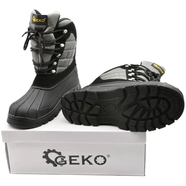 GEKO Snowboots - Waterdicht - Antislip - Maat 42 - Zwart