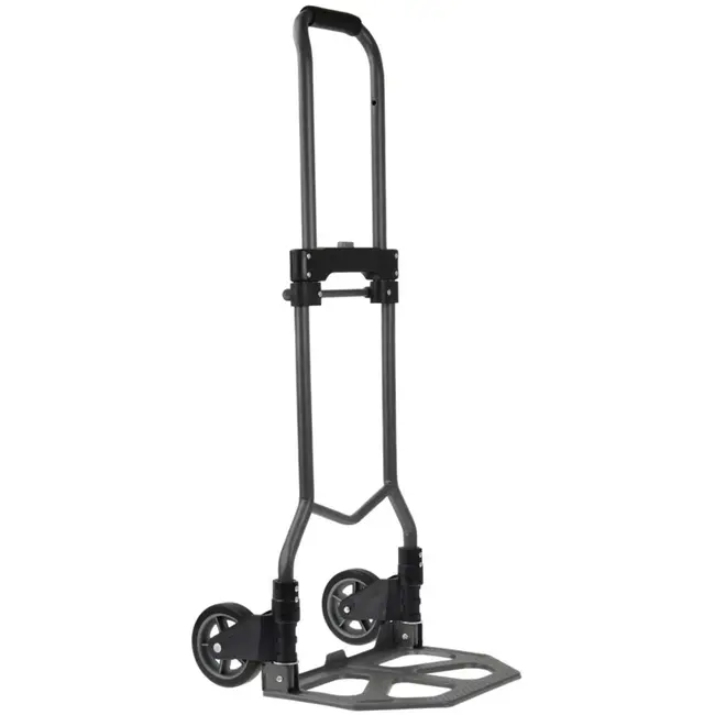 GEKO Opvouwbare stalen handtrolley - 80 kg draagvermogen - Compact en lichtgewicht ontwerp