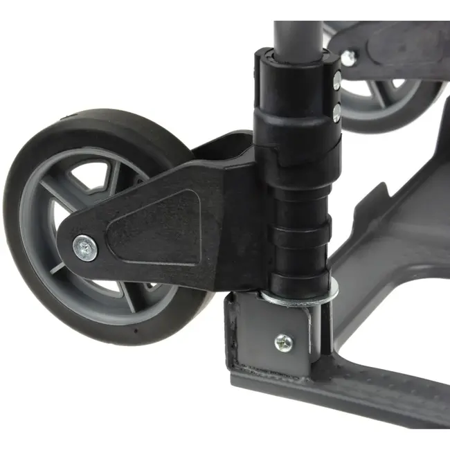 GEKO Opvouwbare stalen handtrolley - 80 kg draagvermogen - Compact en lichtgewicht ontwerp