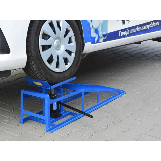 GEKO Hydraulische autolift - 2 ton - verstelbare hoogte - heavy duty - 2 stuks