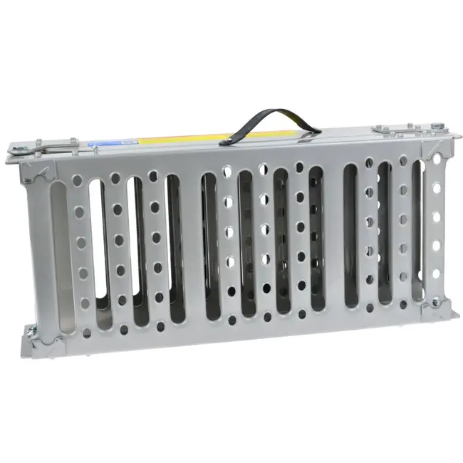 GEKO Opvouwbare stalen oprijplaten - 2200 kg draagvermogen - set van 2 stuks