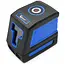 GEKO Zelfnivellerende kruislijnlaser - Diagonale projectie - Inclusief batterijen en hoes