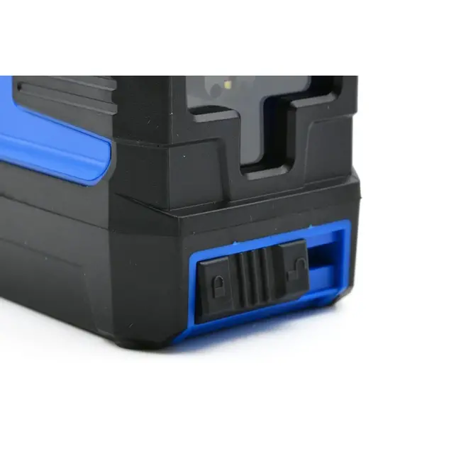 GEKO Kruislijnlaser - Zelfnivellerend - Diagonale Projectie - Vergrendelfunctie - 15-20 m Bereik