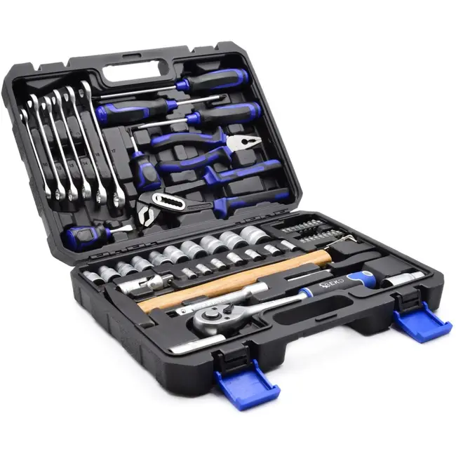 GEKO Universele gereedschapsset - 66-delig - veelzijdig en compleet